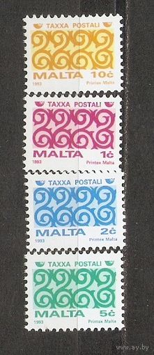 КГ Мальта 1993 Почта