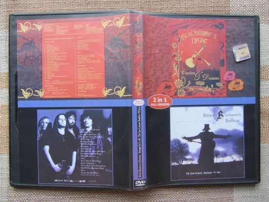 DVD BLACKMORES NIGHT (Castle & Dreams) – RAINBOW (Stranger In Us All. The Last Concert. Rainbow 95 Live)
