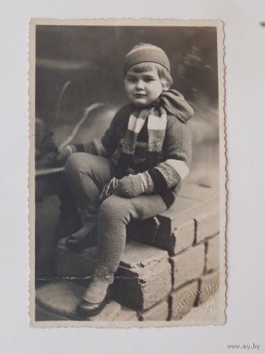 Фотография мальчик Брест 1930-е