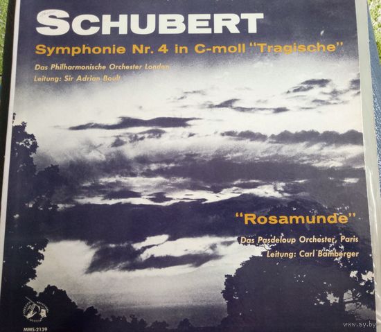 Шуберт Schubert	Symp.Nr4