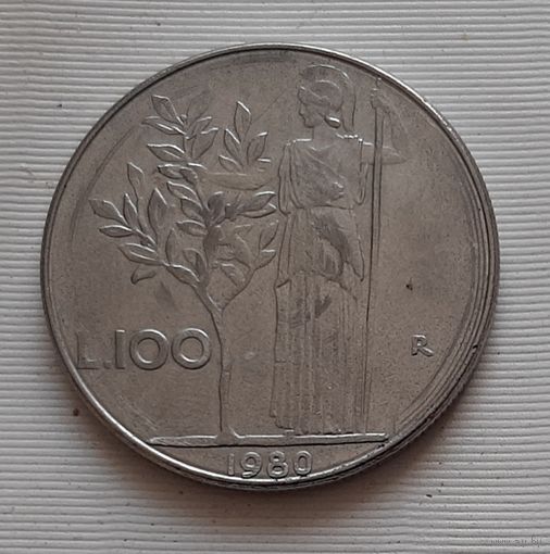 100 лир 1980 г. Италия