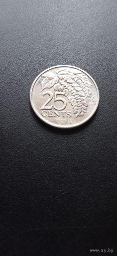 Тринидад и Тобаго 25 центов 2015 г.