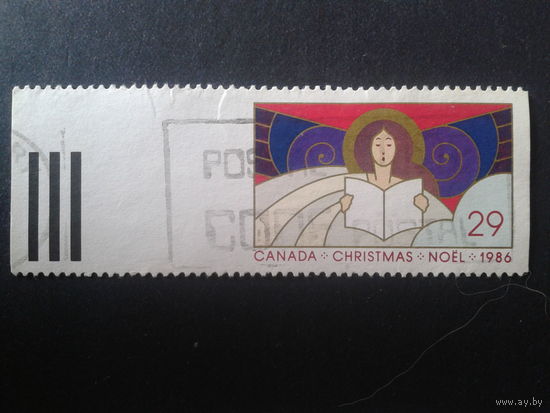Канада 1986 Рождество марка из буклета