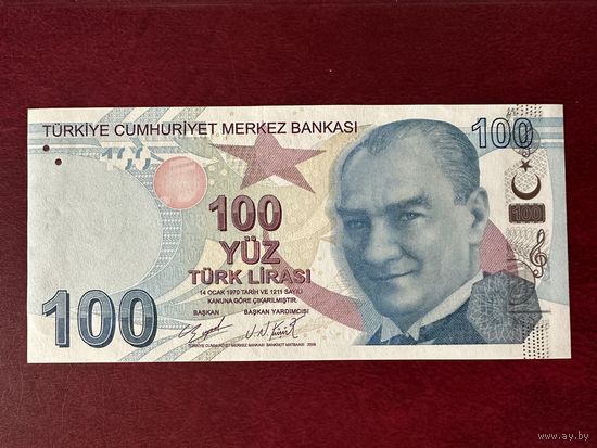 Турция 100 . UNC!!!