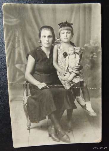 Мать и дочь, Зап. Бел., 1934 г.