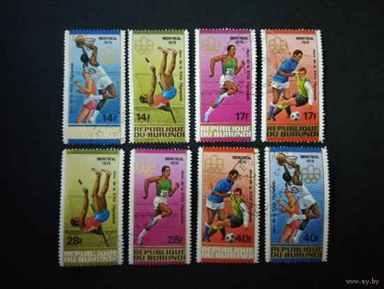 Бурунди 1976. Олимпийские игры. Полная серия