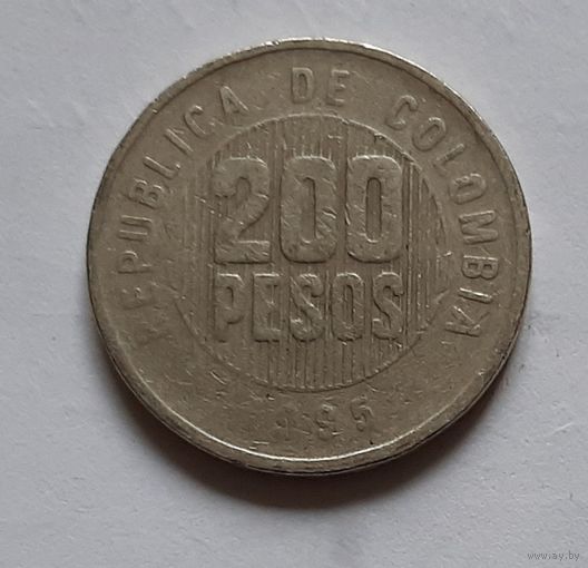 200 песо 1995 г. Колумбия
