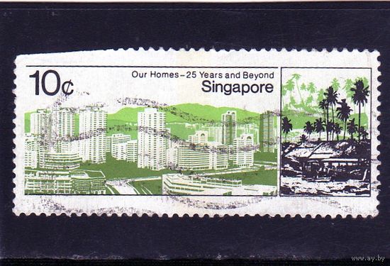 Сингапур. Ми-479. 25 лет программы государственного жилья.1985.