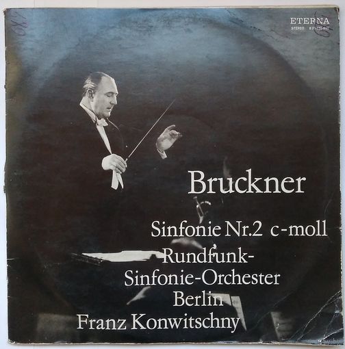 2LP Bruckner - Rundfunk-Sinfonieorchester Berlin, Franz Konwitschny - Sinfonie Nr. 2 C-moll (1965) Romantic