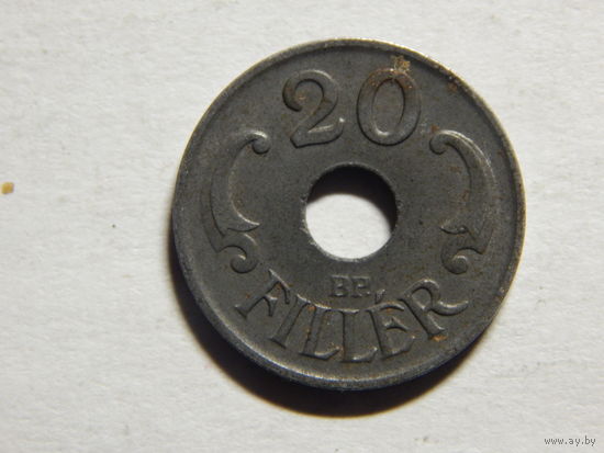 Венгрия 20 филлеров 1944г
