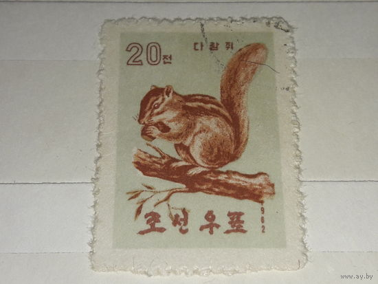 Корея КНДР 1962 Фауна Белка