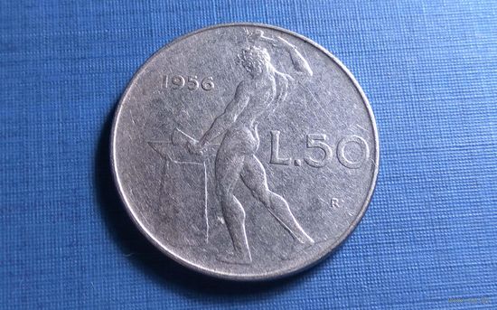50 лир 1956. Италия.