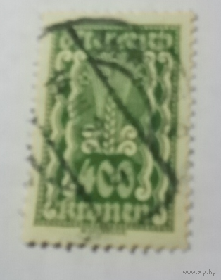 Австрия 1919г. Стандарт, 400 крон