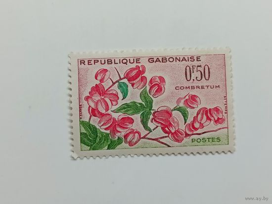 Габон 1961. Цветы