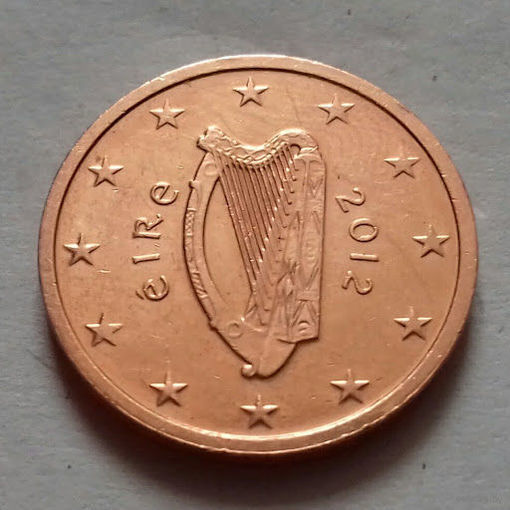 2 евроцента, Ирландия 2012 г., AU