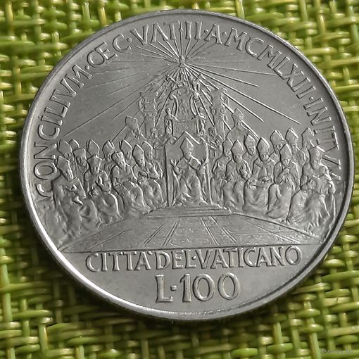 Ватикан 100 лир, 1962 г ( Второй Ватиканский собор )