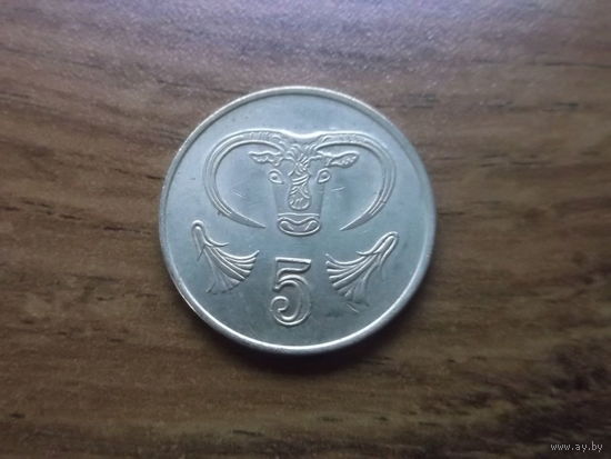 Кипр 5 центов 1991