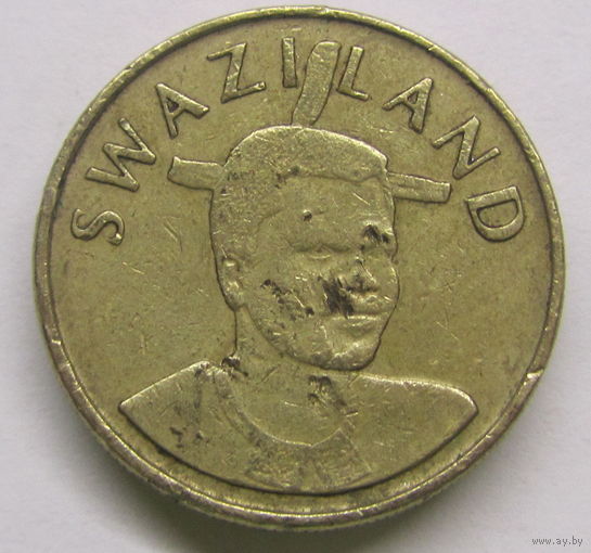 Свазиленд 1 лилангени 2008  г