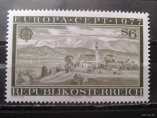 Австрия 1977 Европа, ландшафт**