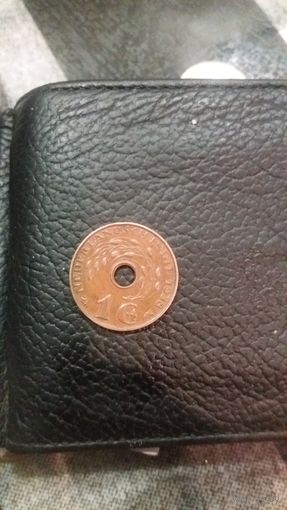 ГОЛЛАНДСКАЯ ИНДИЯ 1 цент 1938 год