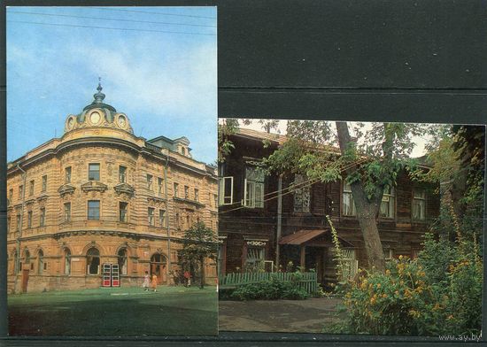 Куйбышев. По местам А.Н.Толстого (7 открыток), 1982