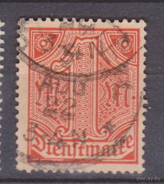 Германия Веймарская республика Служебная марка 1920 год  лот 2