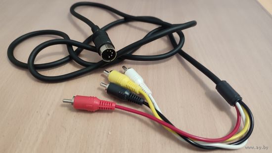 Адаптер кабель DIN 5 PIN - 4X RCA