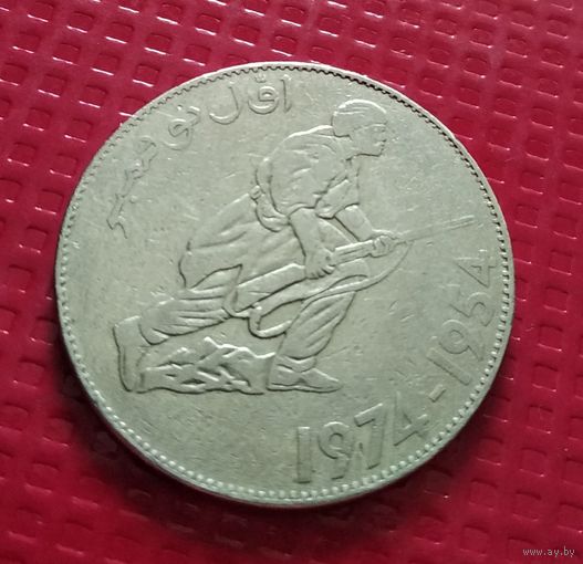 Алжир 5 динаров 1974 г. #30919