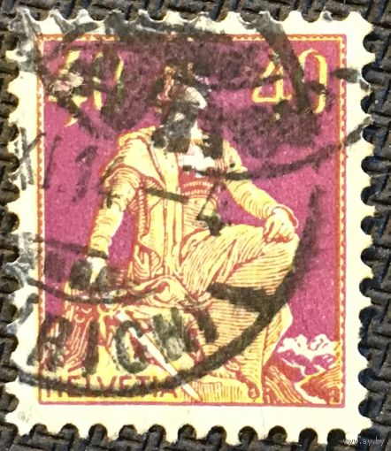 ЦІКАВІЦЬ АБМЕН! 1909, Гельвецыя з мечом, 40 рапэн