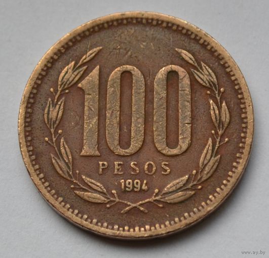 Чили 100 песо, 1994 г.
