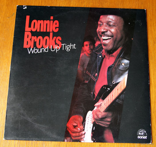 Lonnie Brooks "Wound Up Tight" LP, 1986