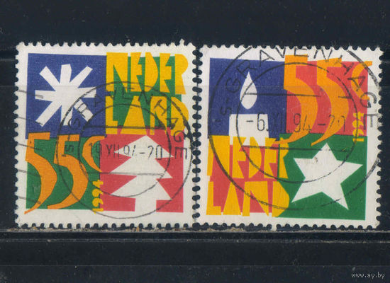 Нидерланды 1994 Рождество Полная #1528-9