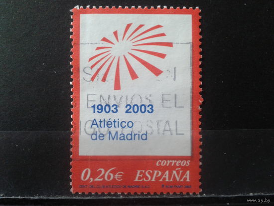 Испания 2003 100 лет спортклубу Атлетико, Мадрид
