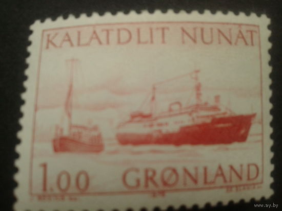 Дания Гренландия 1976 корабли