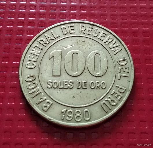 Перу 100 солей 1980 г. #30920