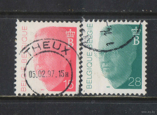 Бельгия Кор 1992 Бодуэн Стандарт #2501,2525