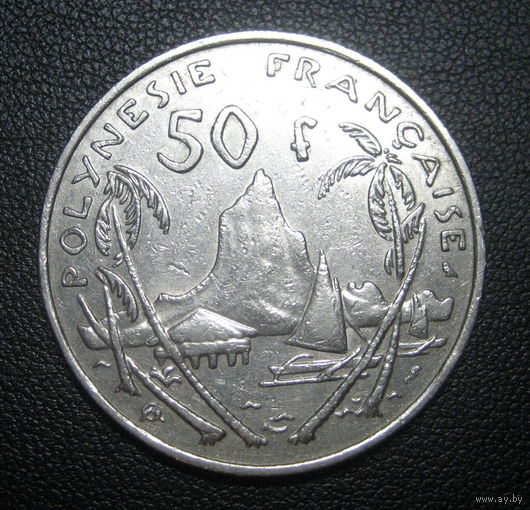 Французская Полинезия, 50 франков 1967г
