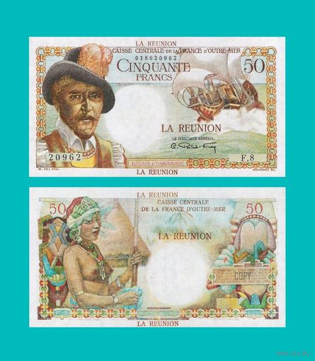 [КОПИЯ] Реюньон 50 франков 1947 г.