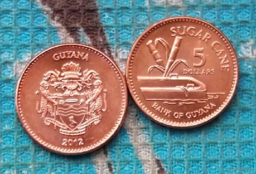 Гайана 5 долларов, UNC