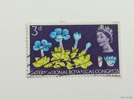 Великобритания 1964. 10-й Международный Ботанический Конгресс, Эдинбург - Цветы