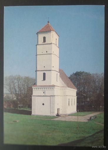 Беларусь 1994 открытка храм в Заславле 17век. зак.629. фото Ляхтаровича
