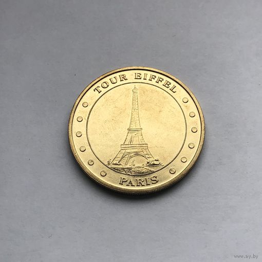 Туристический жетон Франции 2004 Эйфелева башня