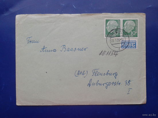 Германия 1955 прошло почту