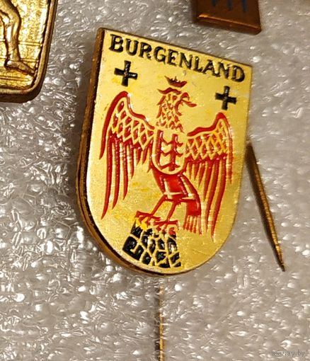 Значок ГДР Burgerland герб