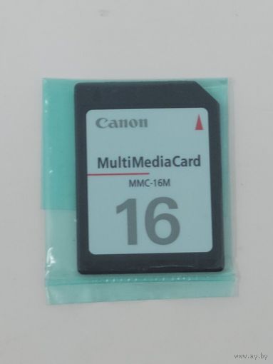 Карта памяти canon multimedia card mmc-16m. Почтой не высылаю.