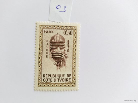 Кот -д*Ивуар 1960 маска