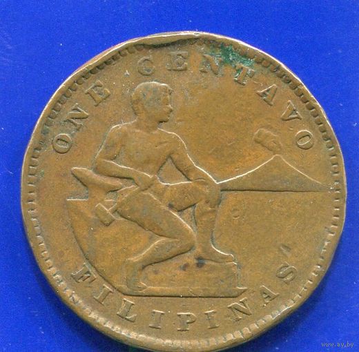Филиппины 1 сентаво 1904 , под управлением США