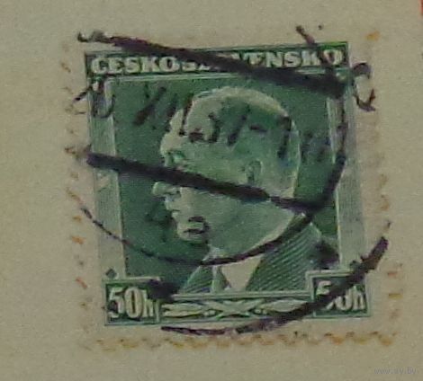 Президент Эдвард Бенеш.  Чехословакия.  Дата выпуска:1937-04-26