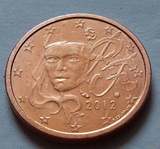 1 евроцент, Франция 2012 г.