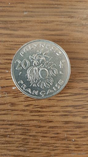 Французская Полинезия. 20 франков 1967.